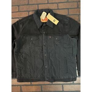 Levi's Black on Black Jacket ~New with Tags L, XL~